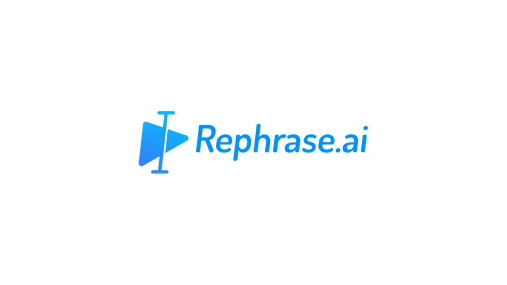 Rephrase.ai Ai Avatar generator or clone maker logo( Credit_ Rephrase.Tech