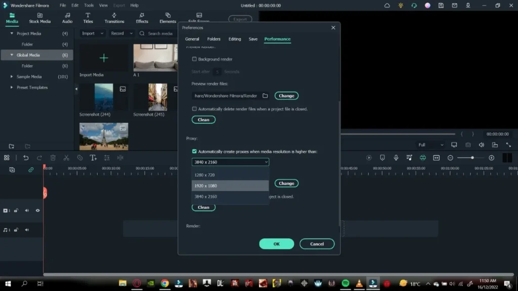 Wondershare Filmora Dashboard( Credit Wondershare Filmora)